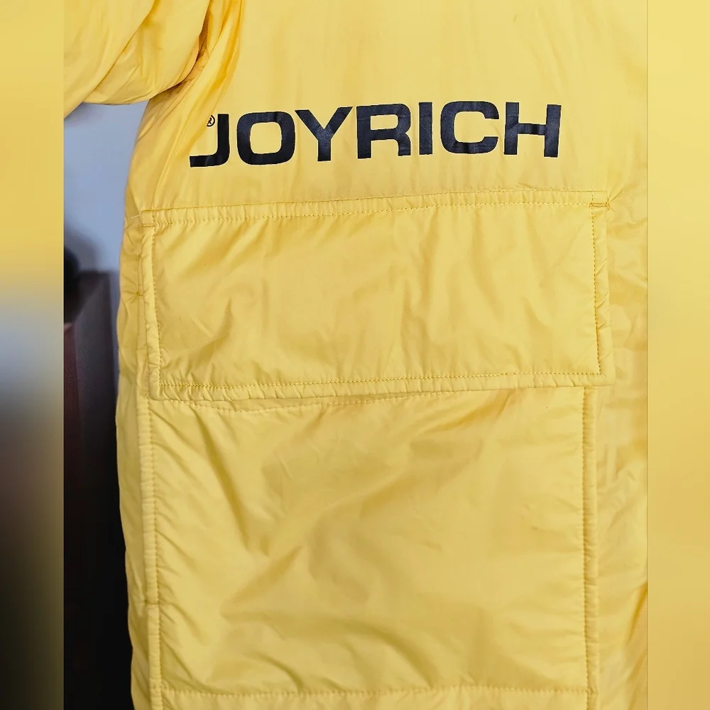 Joyrich Yellow Down Coat Streetwear Los Angeles